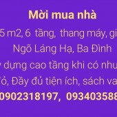 Ngôi nhà tuyệt vời nhất của bạn đang ở đây, ngõ Ngọc Lâm, Long Biên, 30m2, 5 tầng, 5,9 tỷ.